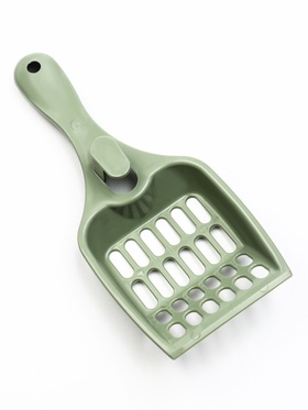 Совок для кошачьего туалета «Мур Мяу» 22.5?9.5?4 см, фисташковый (комплект 4 шт)