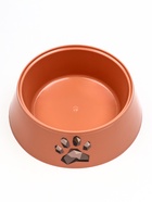 Миска "Мур-мяу" для кошек  0,3л, 14,5 x 14,5 x 4 см, кирпичная - Фото 3