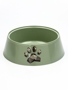 Миска "Мур-мяу" для кошек 0,3л, 14,5 x 14,5 x 4 см,фисташковая - Фото 2