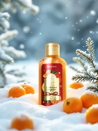 Гель для душа новогодний, аромат: сливочный мандарин, 100 мл, Ural Lab 10867652