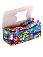 Сахарная конфета и жидкая карамель «Crazy щетка 2 в 1» 12 г×30 шт.*12 блоков - Фото 1