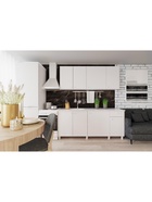 УЦЕНКА Кухонный гарнитур Поинт 1800, Белый фасад/Белый корпус - Фото 4