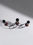 Подсвечник на 3 свечи «Канделябр. Параллельные вселенные», d=2.2 см, чёрный, 25×3.5×27.3 см - Фото 5