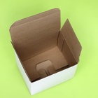 Коробка под кружку, без окна, белая 12?9.5?12 см (комплект 8 шт) - фото 47828209