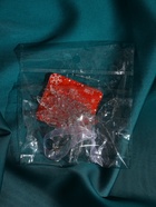 Украшение ёлочное "Льдинка" листики, 12х4,5 см, прозрачный - фото 809197197