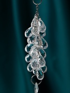 Ёлочная игрушка «Зимнее волшебство. Льдинка» гроздь кристалл, 18×2.5 см, прозрачный 10870517
