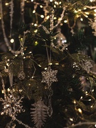 Ёлочная игрушка «Зимнее волшебство. Льдинка» снежинка капелька, 13?4.5 см, прозрачный (комплект 3 шт) - фото 54001994