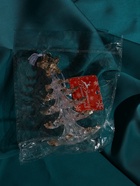 Ёлочная игрушка «Зимнее волшебство. Праздник» ёлочка, 13×7 см, прозрачно-золотой 10870522