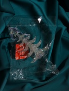 Ёлочная игрушка «Зимнее волшебство. Праздник» ёлка, 13?7 см, прозрачный (комплект 2 шт) - фото 54804239