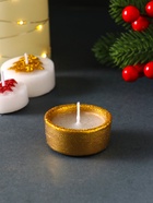 Набор свечей «Ёлочки и свеча в подсвечнике», 5 шт., 12×10×4 см 10871979