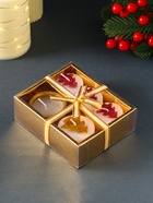 Набор свечей «Ёлочки и свеча в подсвечнике», 5 шт., 12×10×4 см 10871979