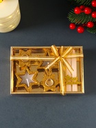 Набор свечей «Новогодние свечи и подсвечники», 6 шт., 15×10×2.7 см - фото 118584127 Набор свечей «Новогодние свечи и подсвечники», 6 шт., 15×10×2.7 см - фото 118584127