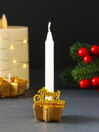 Набор свечей «Новогодние свечи и подсвечники», 6 шт., 15×10×2.7 см - фото 117180083 Набор свечей «Новогодние свечи и подсвечники», 6 шт., 15×10×2.7 см - фото 117180083