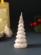 Набор свечей «Ёлочки и шишки», 6 шт., 18.5×18.5×3.5 см - фото 53414710