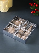 Набор свечей «Ёлочки и шишки», 6 шт., 18.5×18.5×3.5 см - фото 58036997