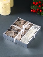 Набор свечей «Новогодние свечи и подсвечники», 6 шт., 15.8×16.8×3.3 см - фото 809239788