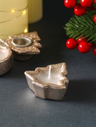 Набор свечей «Новогодние свечи и подсвечники», 6 шт., 15.8×16.8×3.3 см - фото 809239783