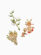 Набор брошей «Цветы» брусника, лаванда, жасмин, цветные - Фото 2