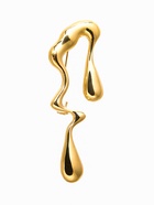 Брошь «Капли воска» таяние, из металла, цвет золото - Фото 1