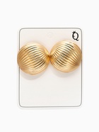 Серьги металл «Шар» тренд, цвет золото - Фото 5