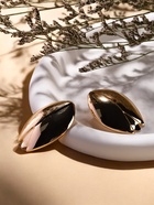 Серьги металл «Тюльпан» цветок, цвет золото - Фото 5