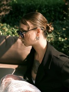 Серьги металл «Тринити» широкие, тренд, цвет серебро - Фото 6