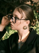 Серьги металл «Кольца» тренд, цвет золото 10876283 - фото 16591470