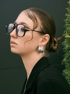 Серьги металл «Кольца» 6 рядов, тренд, цвет золото 10876286 - фото 16591492