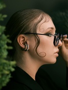 Серьги каффы «Леопард» набор 2 шт. цветные - Фото 5