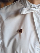 Значок «ВЛКСМ» комсомольский, красный в золоте - Фото 4