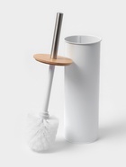 Ёршик для унитаза SAVANNA BAMBOO, 9.5×38 см, белый - Фото 2