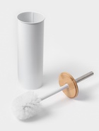 Ёршик для унитаза SAVANNA BAMBOO, 9.5×38 см, белый - Фото 4