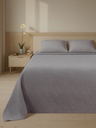 Покрывало «Этель» Gentle wave, 220×240 см, тёмно-серое - Фото 2