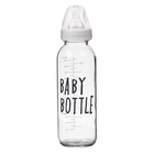 Бутылочка для кормления M&B Baby bootle, классическое горло, от 3 мес., 250 мл., стеклянная - Фото 5