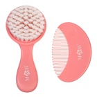 УЦЕНКА Расчёска детская, щётка для волос в наборе M&B, 2 шт., розовый - Фото 6