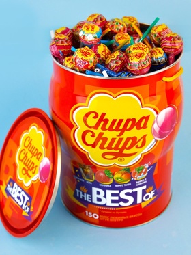 Карамель Chupa-Chups The Best of, набор, 150 шт.