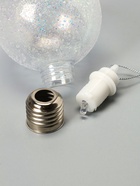 Набор ёлочных шаров «Ледяное сияние», 8 см, 1 LED, от батареек LR44×3, свечение тёплое белое 10874023 - фото 16911578