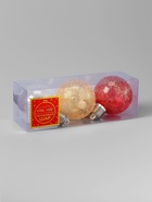 Набор ёлочных шаров «Ледяное сияние», 8 см, 1 LED, от батареек LR44×3, свечение тёплое белое - Фото 5