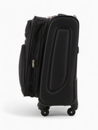 Чемодан на колёсах Royalbag маленький 46 л (S), на молнии, с увеличением, кодовый замок, 4 колеса, чёрный - Фото 4