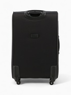 Чемодан на колёсах Royalbag большой 104 л (L), на молнии, с увеличением, кодовый замок, 4 колеса, чёрный - Фото 5