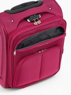 Чемодан на колёсах Royalbag маленький 46 л (S), на молнии, с увеличением, кодовый замок, 4 колеса, розовый 10872099 - фото 16595734