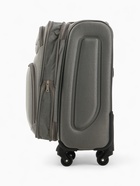 Чемодан на колёсах Royalbag маленький 46 л (S), на молнии, с увеличением, кодовый замок, 4 колеса, серый - Фото 4