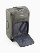 Чемодан на колёсах Royalbag большой 104 л (L), на молнии, с увеличением, кодовый замок, 4 колеса, серый 10872105 - фото 16595773