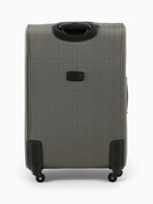 Чемодан на колёсах Royalbag большой 104 л (L), на молнии, с увеличением, кодовый замок, 4 колеса, серый - Фото 5