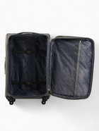 Чемодан на колёсах Royalbag большой 104 л (L), на молнии, с увеличением, кодовый замок, 4 колеса, серый - Фото 8