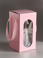 Купол-клош на подставке пластик, 10.8×10.8×21.5 см - Фото 3