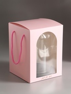 Купол-клош на подставке пластик, 14×14×19 см - Фото 3