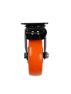 УЦЕНКА Колесо мебельное CAPPIO, d=100 мм, поворотное, со стопором, покрытие PVC - Фото 4