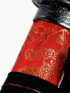 УЦЕНКА Макет оружия «Сувенирные катаны на подставке 3в1. Цветы на красном», ножны кожзам, 47 см; 70 см; 89 см - Фото 4