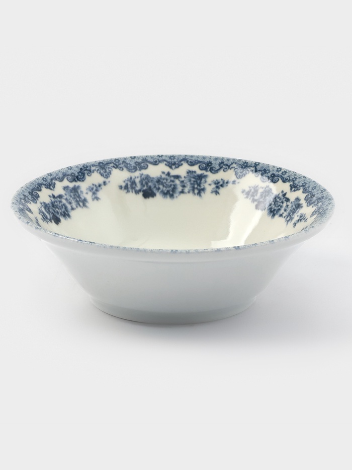 Салатник Добрушский завод «Версаль», 600 мл, фарфор, белая, синяя - Фото 1